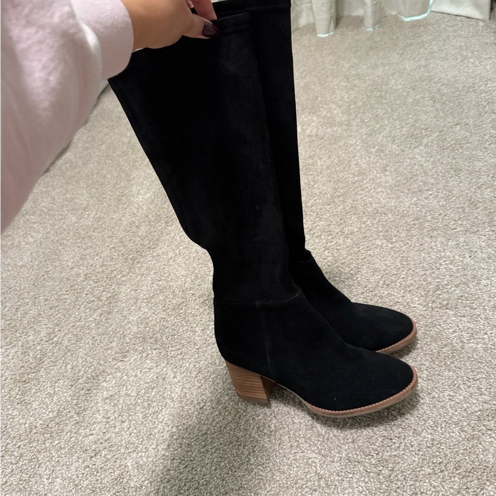 Blondo Black Knee High Boots